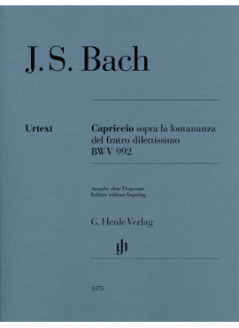 Capriccio sopra la lontananza del fratro dilettissimo BWV 992